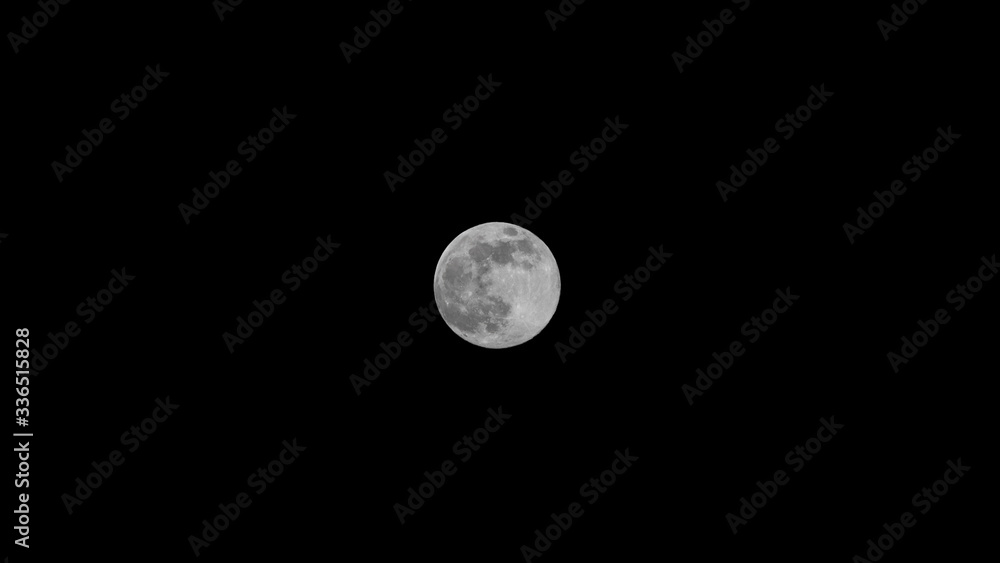 full moon on black background full moon on black background