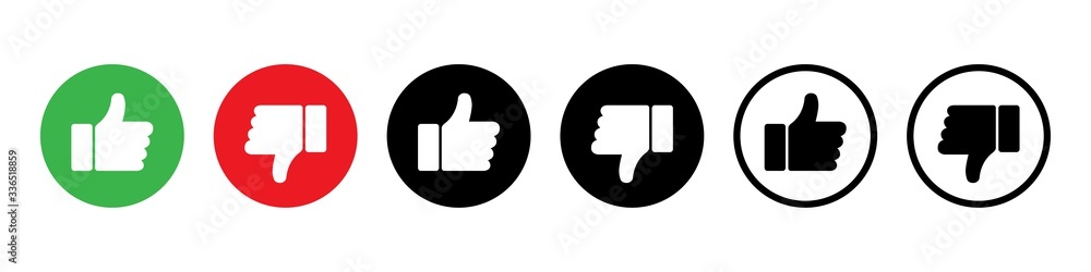 Thumb up Thumb down vector isolated icons. Social media app. Design element set. Feedback sign. Positive or negative sign or symbol. Thumb up Thumb down vector isolated icons. Social media app. Design element set. Feedback sign. Positive or negative sign or symbol.