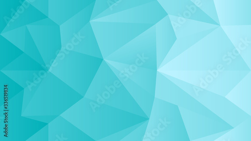 Vector abstract soft turquoise background.To see the other vector geometric background illustrations , please check Abstract Polygonal Backgrounds collection.