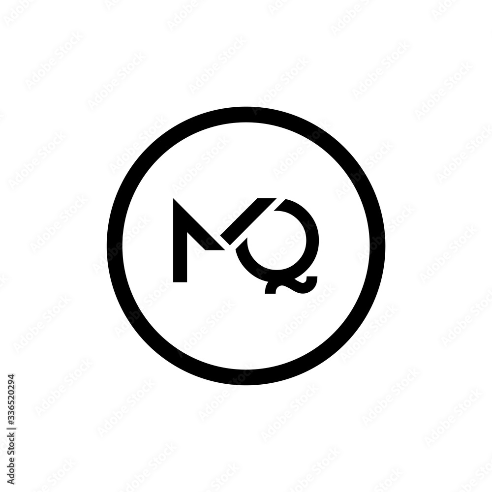 Initial MQ letter Logo Design vector Template. Abstract Letter MQ logo Design Initial MQ letter Logo Design vector Template. Abstract Letter MQ logo Design