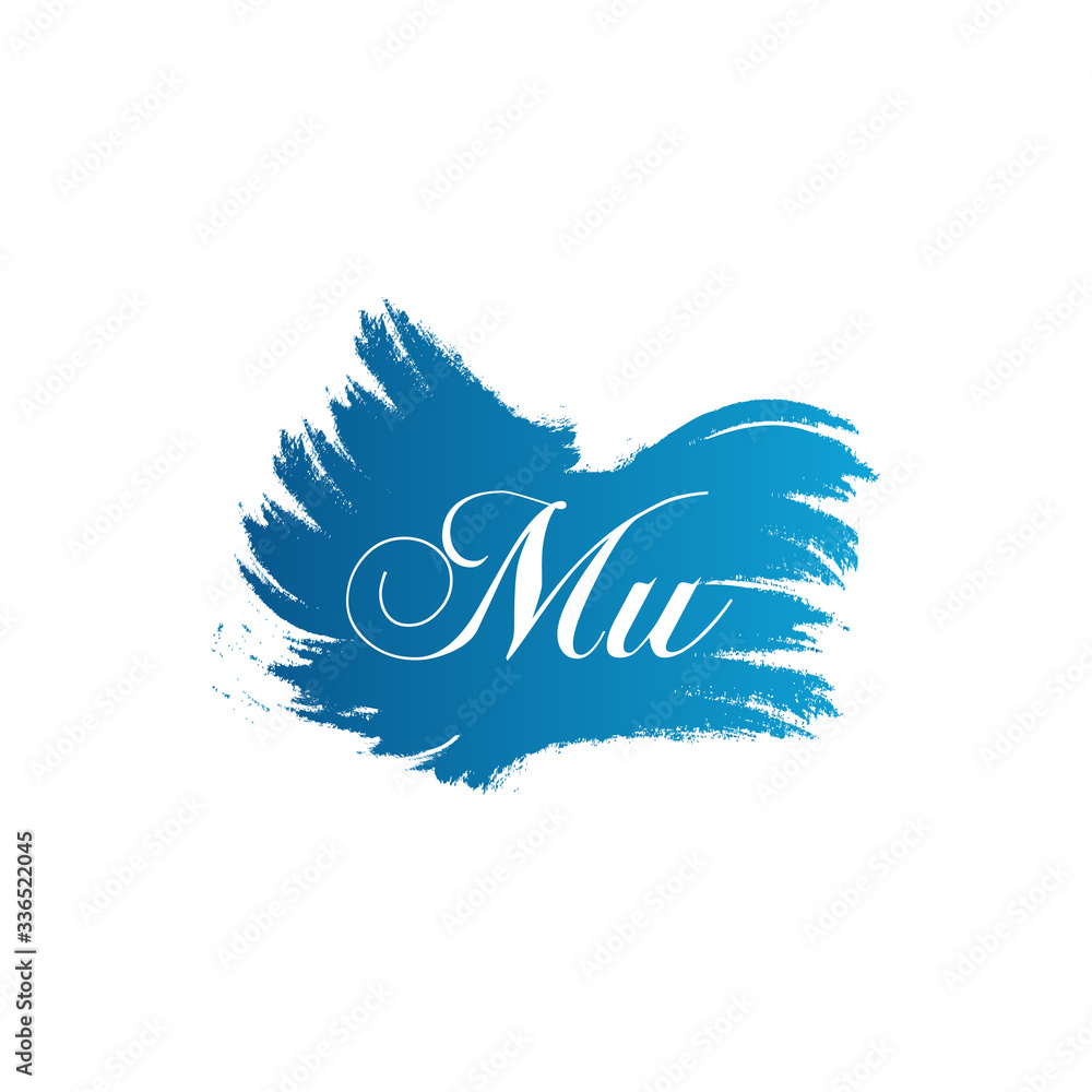 Initial MU letter Logo Design vector Template. Abstract Letter MU logo Design Initial MU letter Logo Design vector Template. Abstract Letter MU logo Design