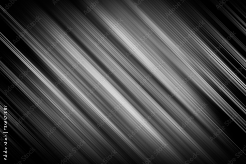 Fototapeta premium An abstract black and white motion blur background image.