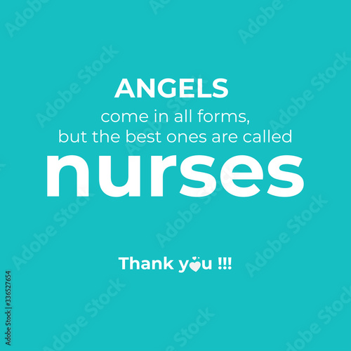 Design about world health day celebration with support nurses and midwives greeting concept