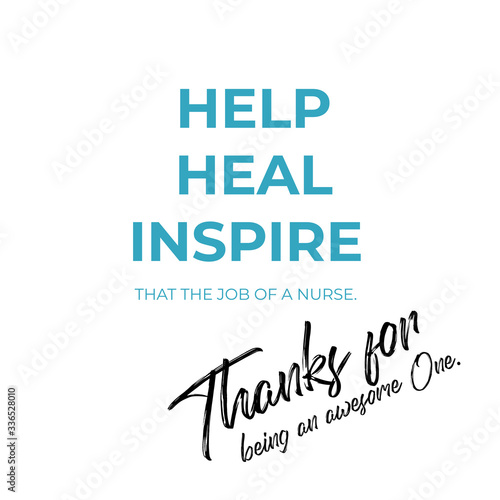 Design about world health day celebration with support nurses and midwives greeting concept
