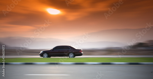 Tableau sur toile Mercedes Benz