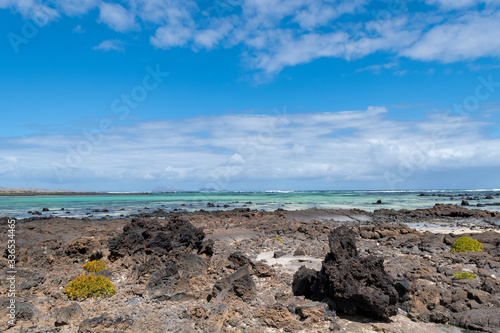 beach canary island lanzarote orzola 