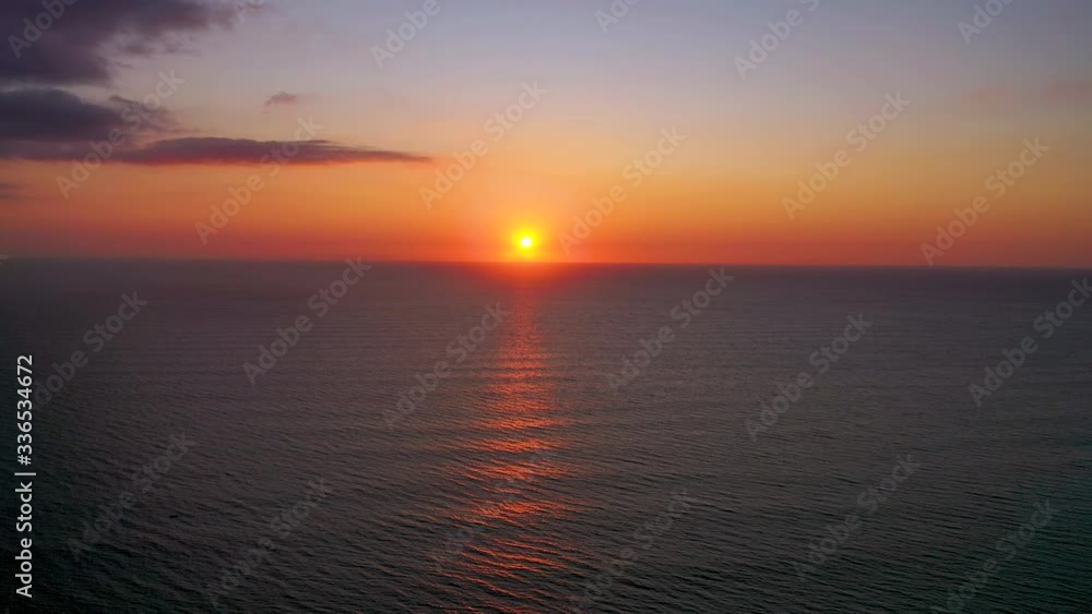 Sunrise, Aticama, San Blas municipality, Matanchen Bay, Pacific Ocean, Riviera Nayarit, Nayarit State, Mexico, Central America, America
