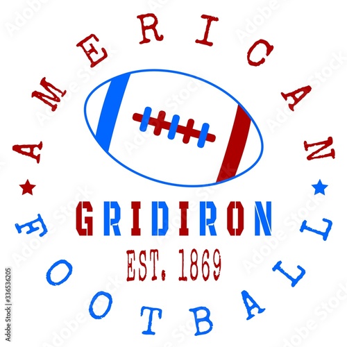 American gridiron football label