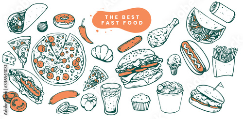 fast food compilation