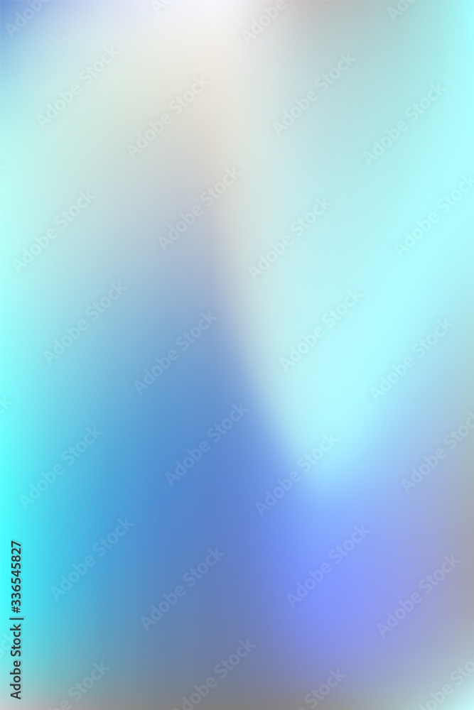 Obraz premium Iridescent Blurred Gradient. 