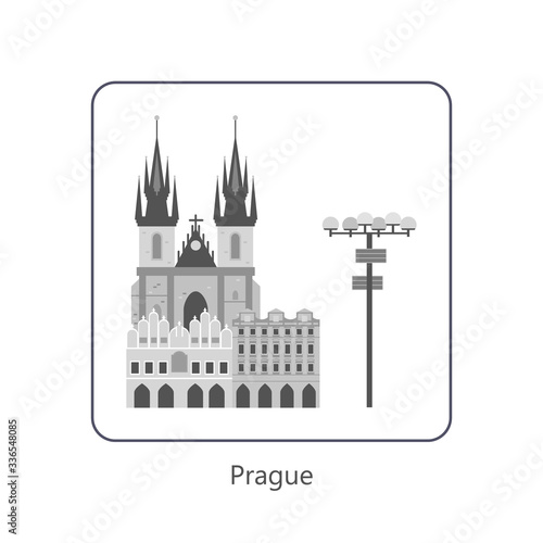 Famous European landmark