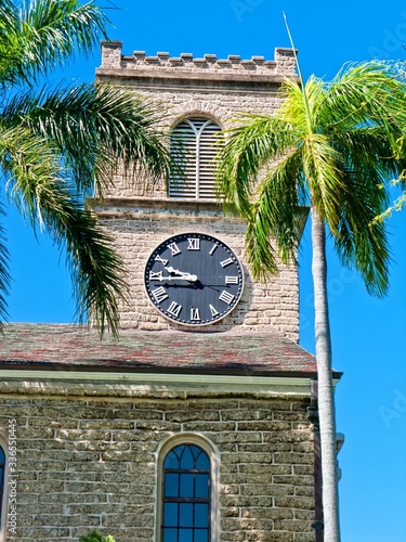 Honolulu's oldest Christian church. Hawaii. photo