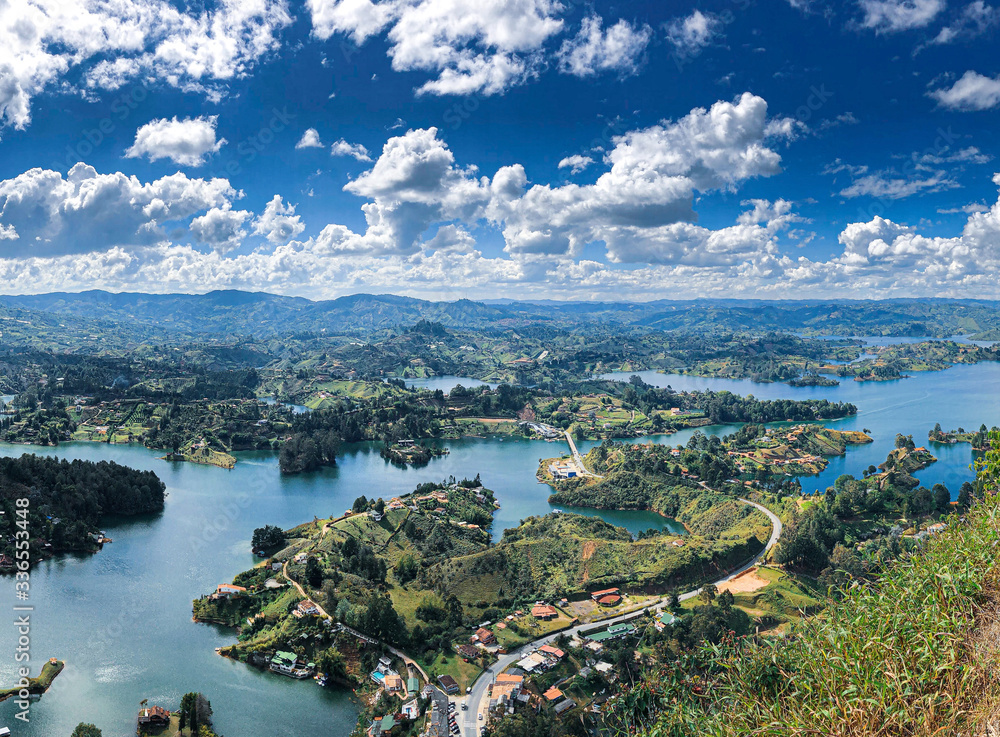 Guatape, Colombia Lookout 