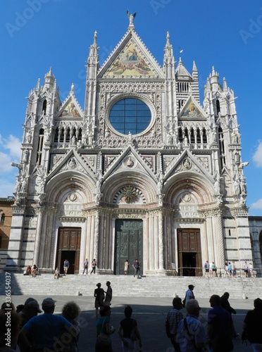 Siena, Italy, Cathedral, West Facade