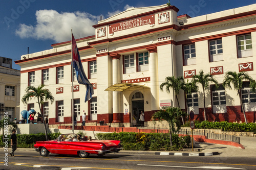 old and historic building city life in havana cuba