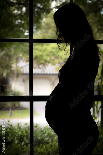 Pregant silhouette