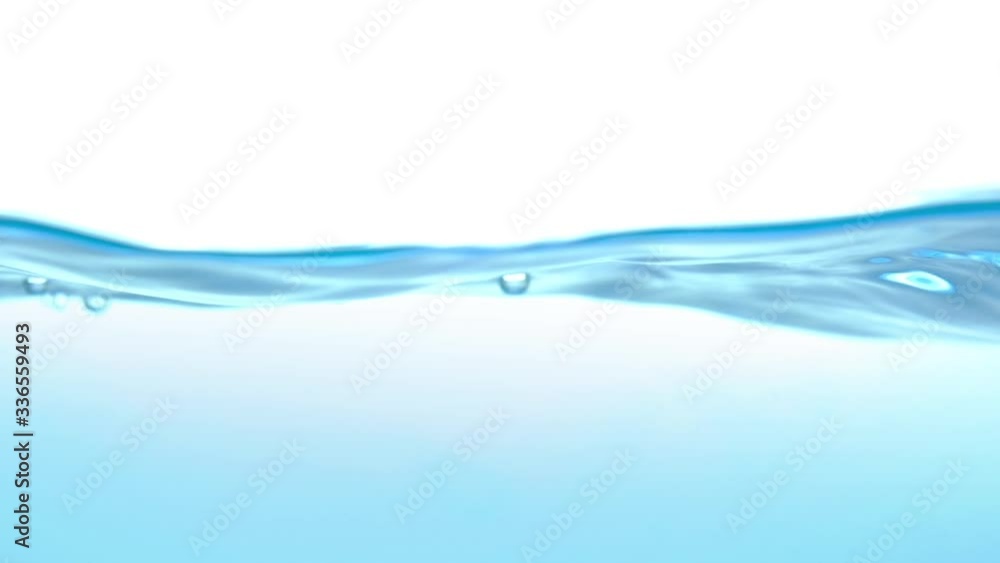 Water splash, water surface in slow motion Water splash, water surface in slow motion