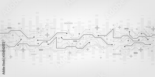 Vector technology in electronic circuit design.