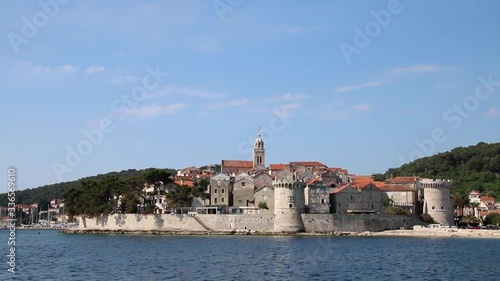View of Korcula old town, Croatia