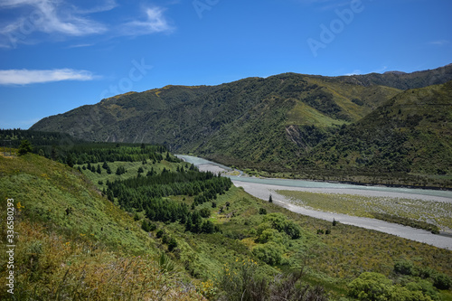 panoramic photo of new zeland landscape © Adrian Martinez ph