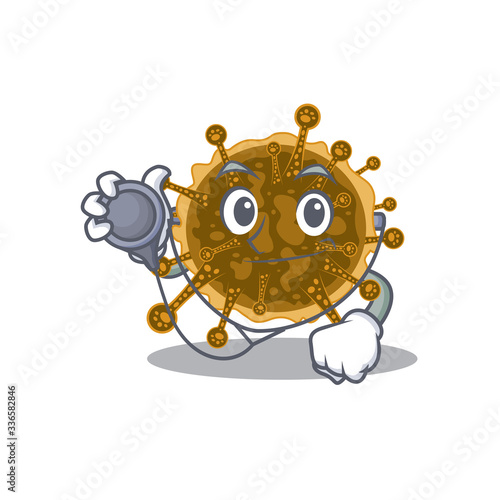 negarnaviricota in doctor cartoon character with tools