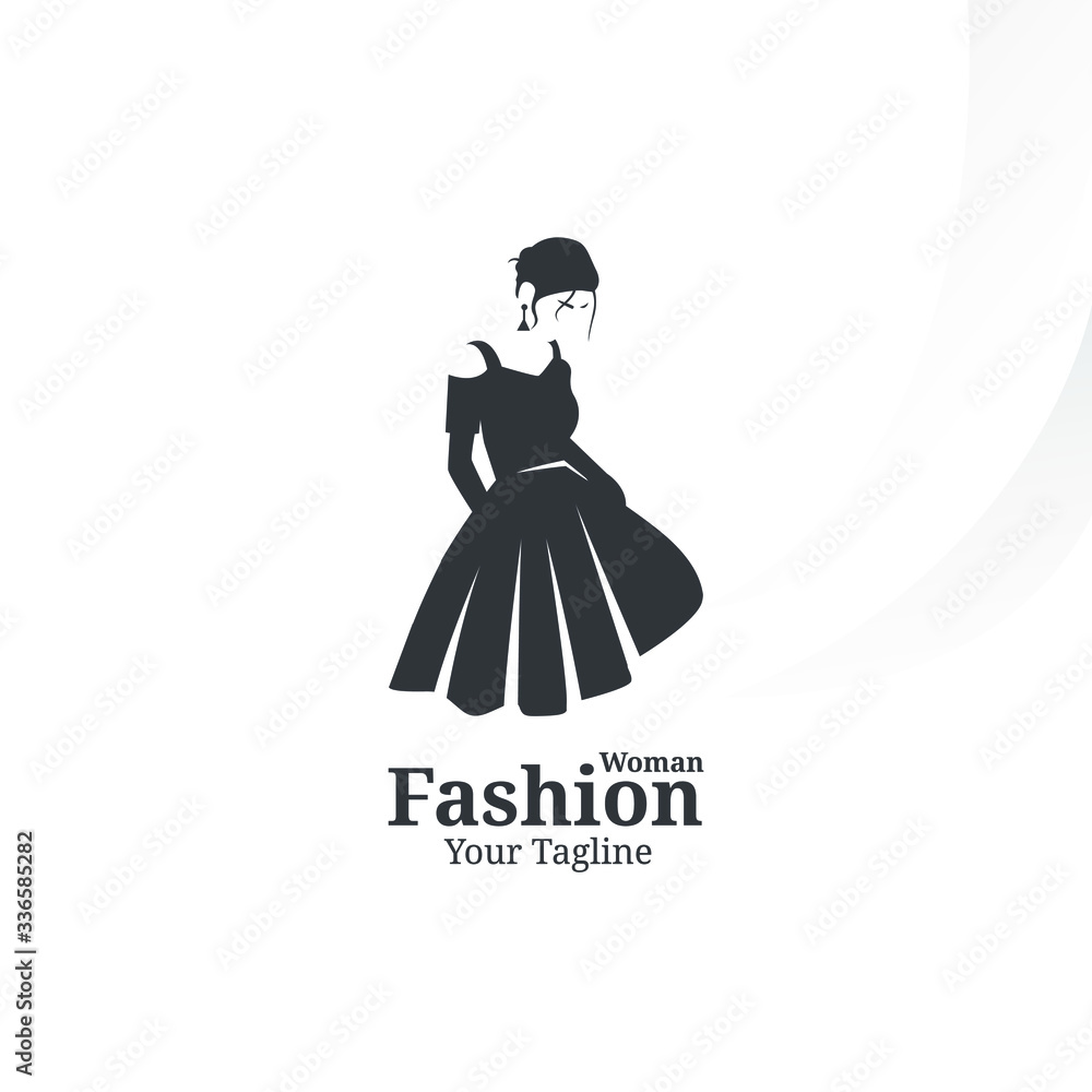 Fashion Girl Logo Design Template Template Download on Pngtree | Clothing  logo design, Sewing logo design, Fashion logo design