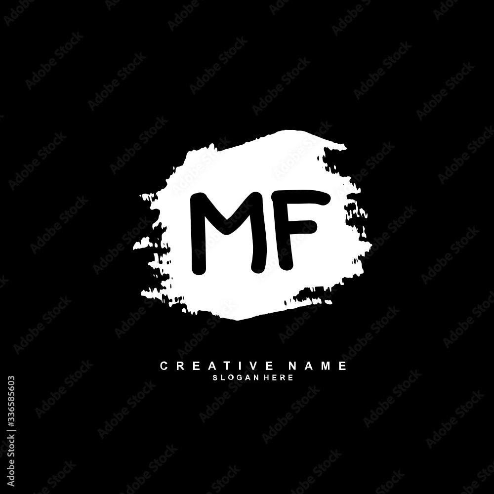 M F MF Initial logo template vector. Letter logo concept
M F MF Initial logo template vector. Letter logo concept
