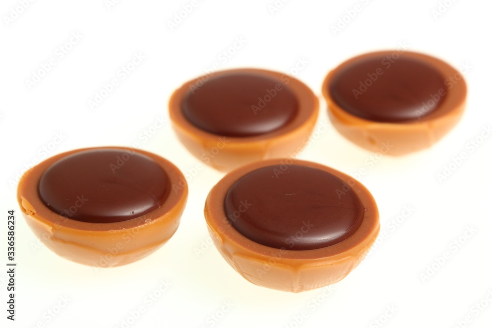Caramel Candy with Hazelnut and Chocolate Caramel Candy with Hazelnut and Chocolate