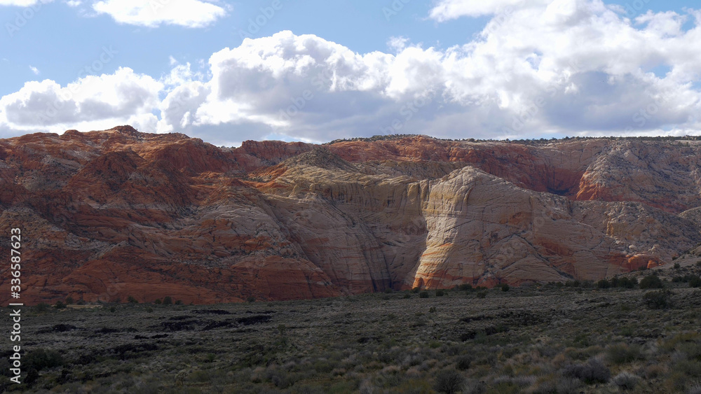 Fototapeta premium Snow Canyon in Utah - beautiful landscape - travel photography
