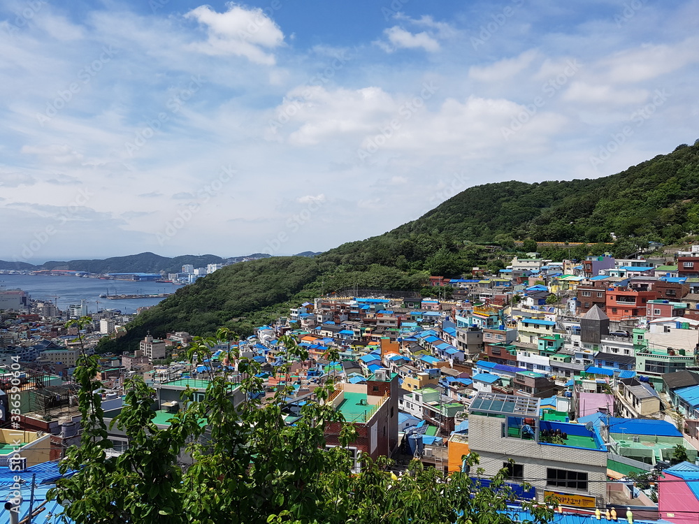 Korea Busan Gamcheon Culture Village