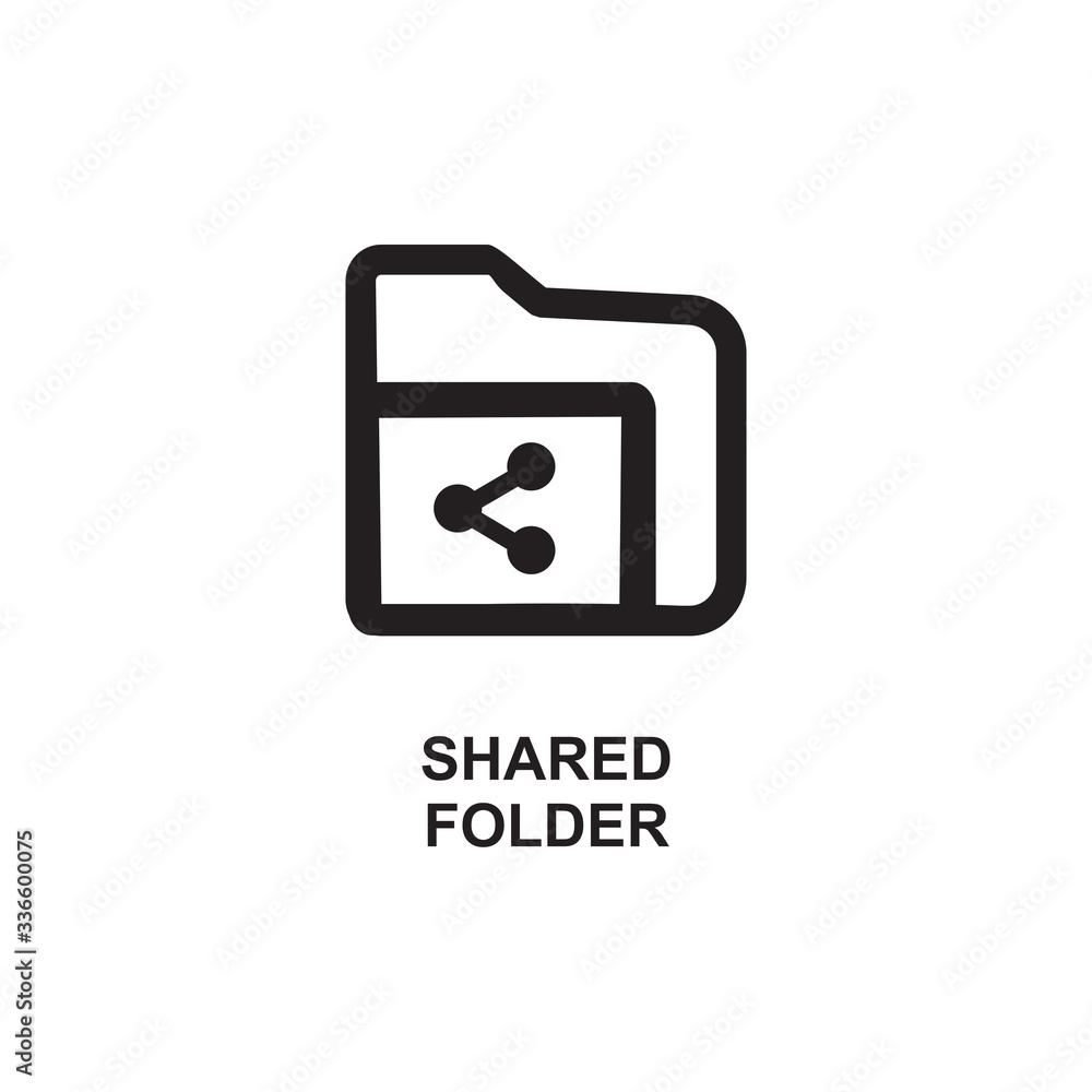 SHARE folder icon , transfer data icon SHARE folder icon , transfer data icon
