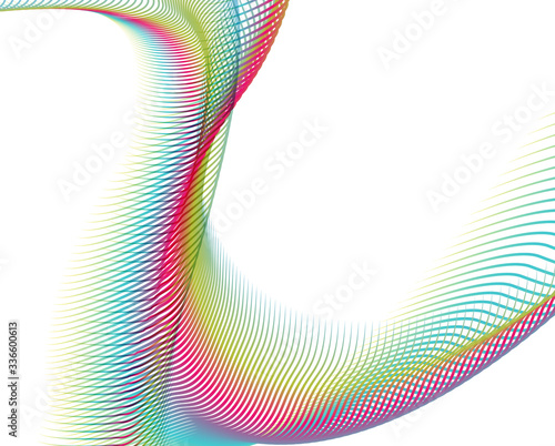 Abstract background blend wave line design for Wallpaper, Banner, Background, Card, Book Illustration, landing page
