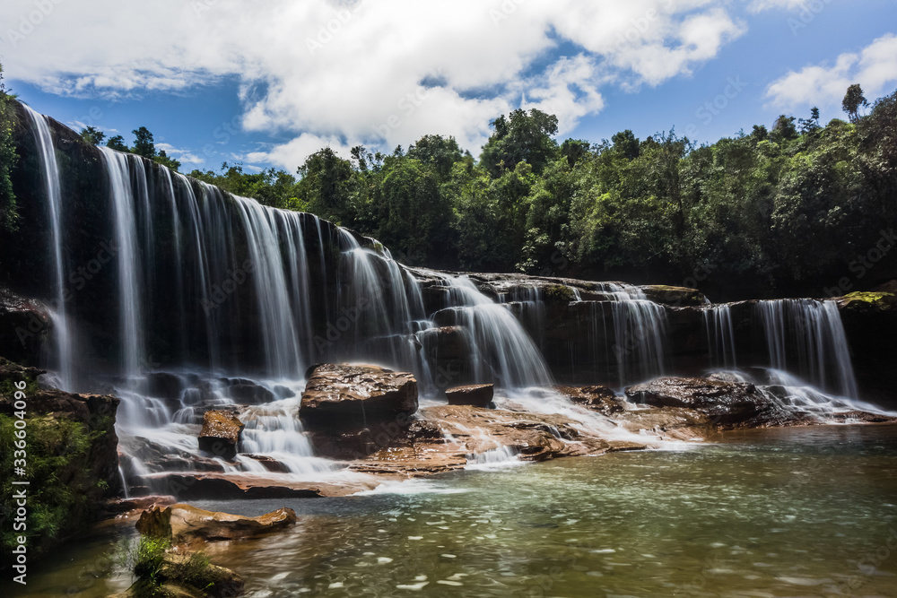 Amazing and Beautiful waterfall in Meghalaya Northeast India Amazing and Beautiful waterfall in Meghalaya Northeast India
