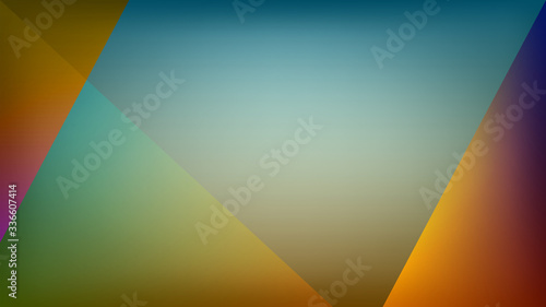 Abstract geometric gradient background. TV screen saver. Vector illustration