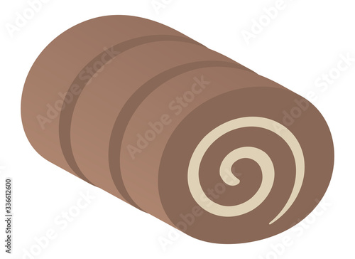 チョコレートロールケーキ