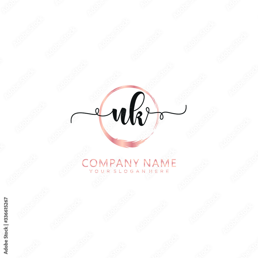 NK initial Handwriting logo vector templates NK initial Handwriting logo vector templates