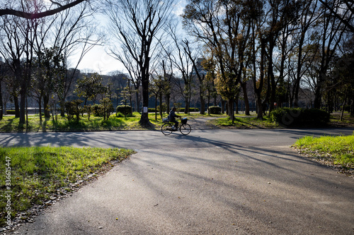 公園サイクリング