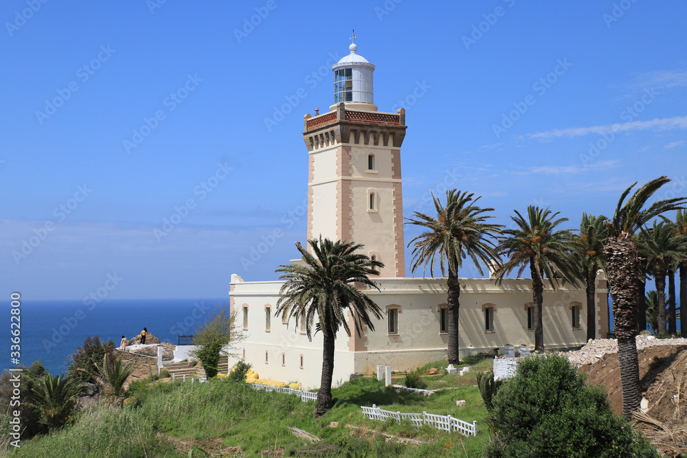 Tanger Moroccan lighthouse