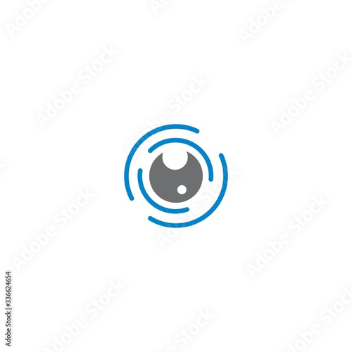 Eye logo vector