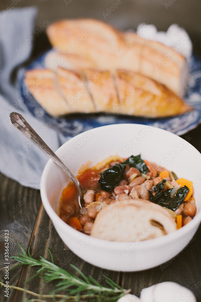 homemade harvest vegetable bean soup homemade harvest vegetable bean soup