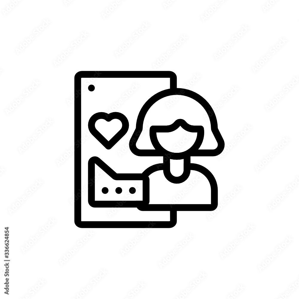 Text Mother day Love Icon, Logo, Vector