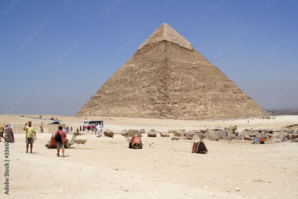 Fototapeta 
Pyramids of Giza in Egypt