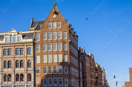 View of the buildings in Amsterdam