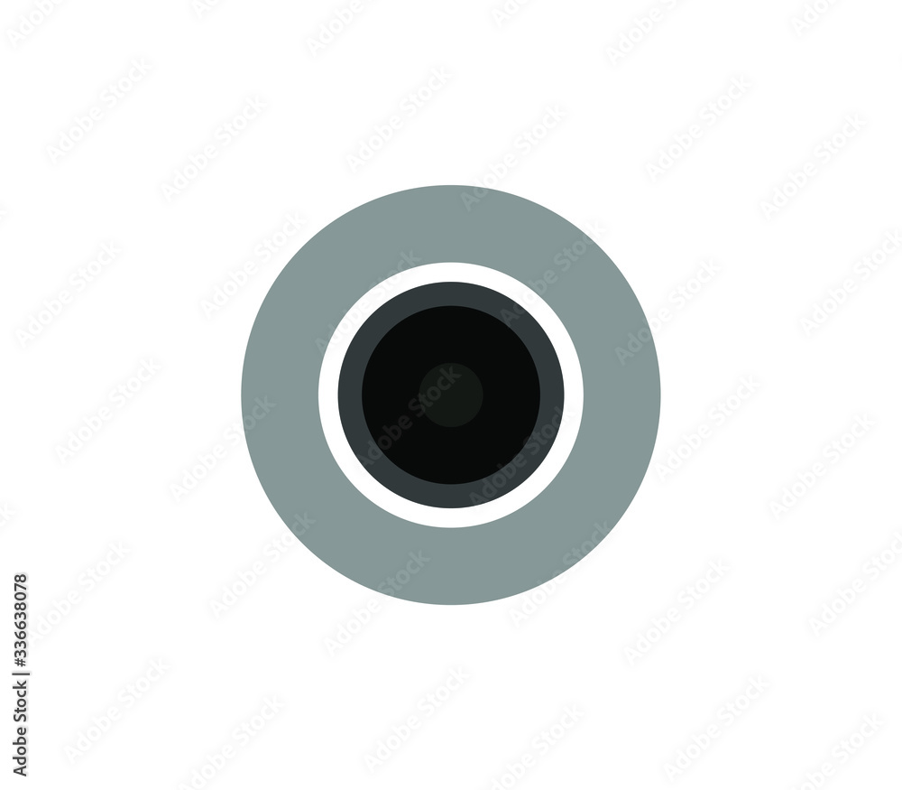 lens icon isolated on white background, dslr lens lens icon isolated on white background, dslr lens