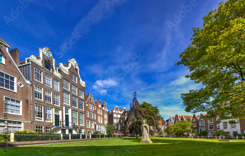 The courtyard in Amsterdam, Netherlands