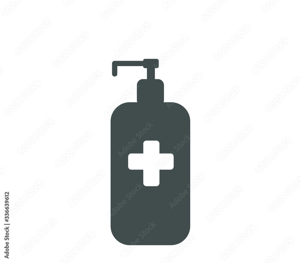 sanitizer bottle icon vector, antiseptic bottle design sanitizer bottle icon vector, antiseptic bottle design