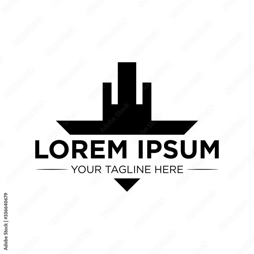 industrial factory logo industrial factory logo
