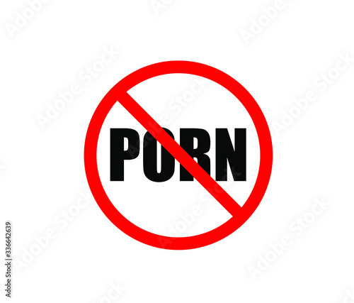 Free Download ban porn sign vector, porn ban vector symbol - GFXLoad