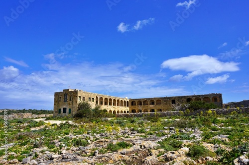 Old hospital in Comino island - the smallest sister of Malta