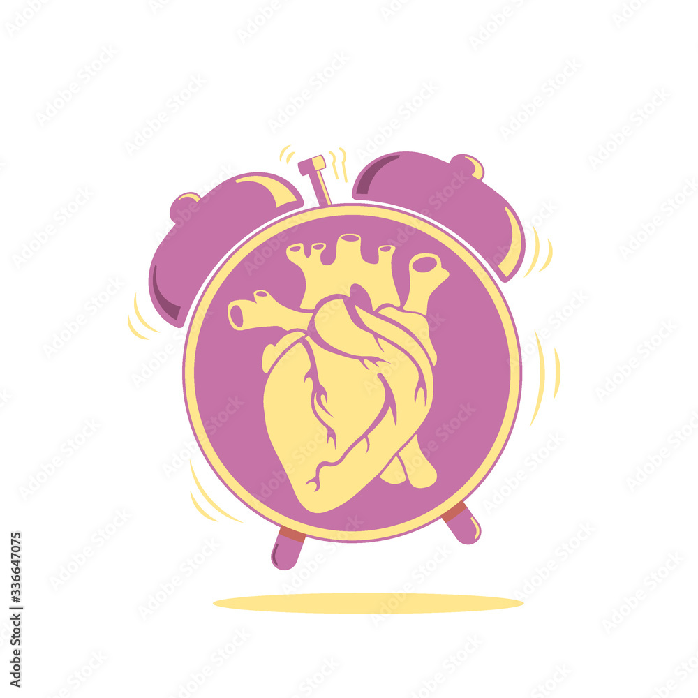 Heart attack and decease prevention sign Heart attack and decease prevention sign